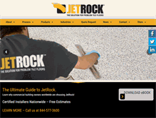 Tablet Screenshot of jetrockinc.com